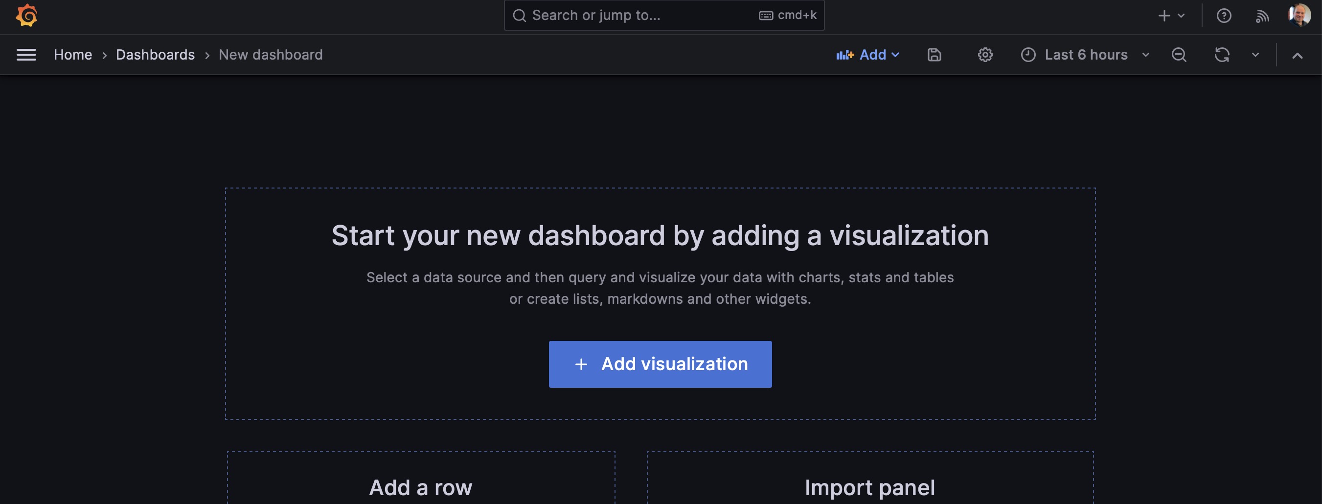 Grafana.com visualization