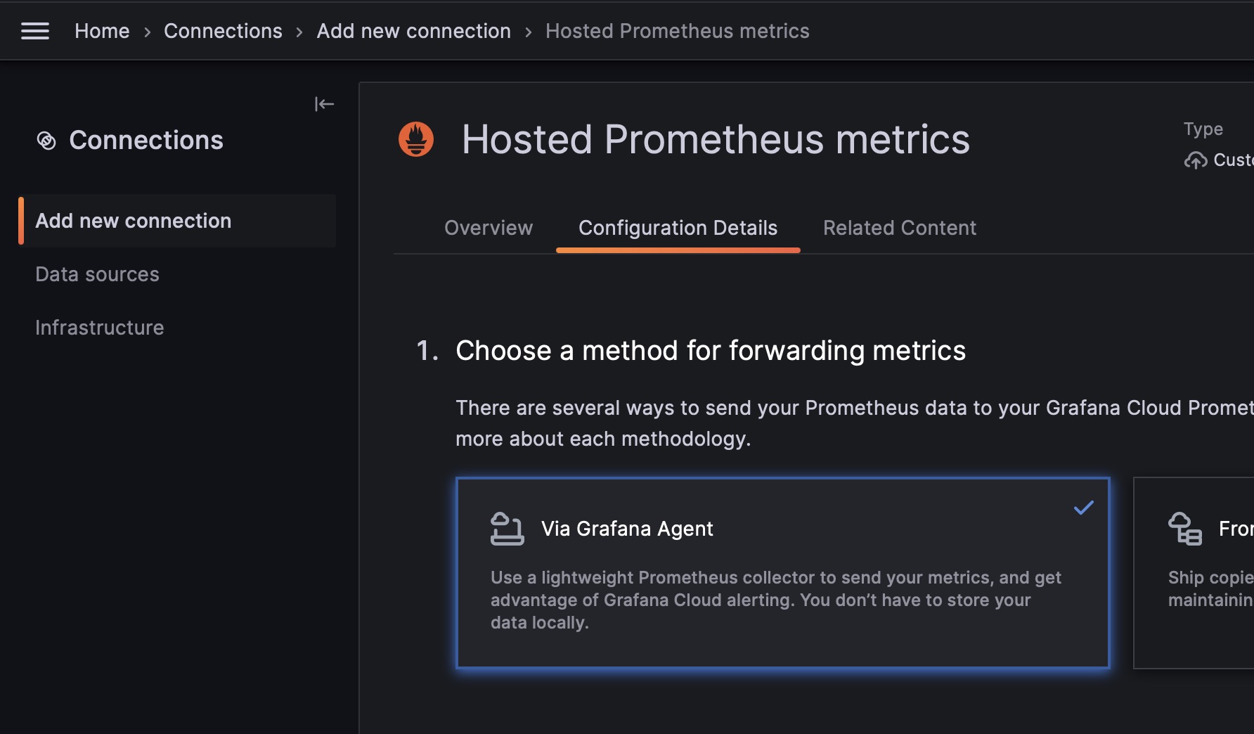 Grafana.com agent