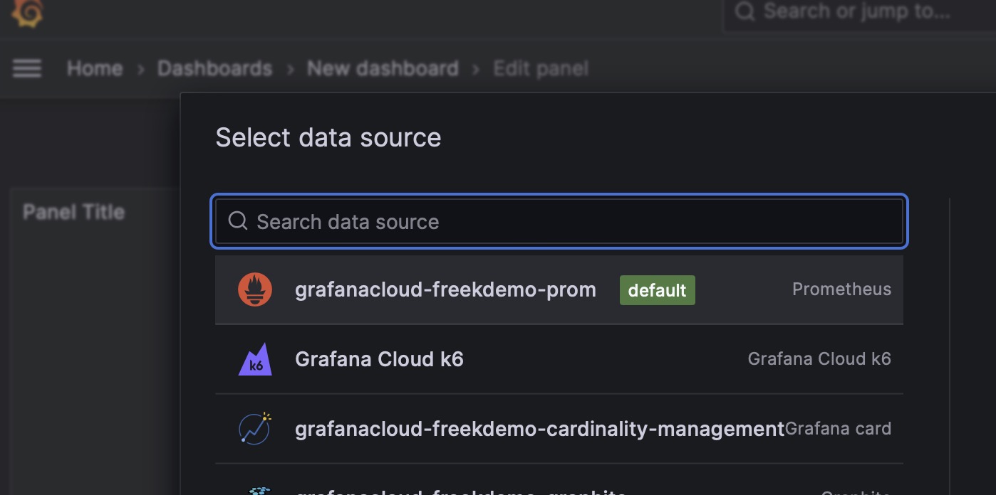 Grafana.com visualization